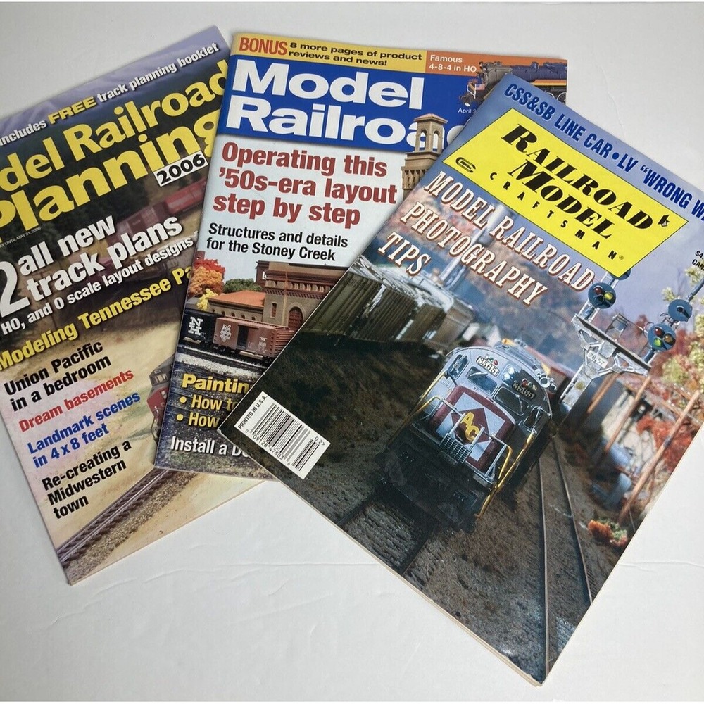 Model Railroader Magazine 2006 February April; Special Issue "Model RR Planning"